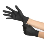 Par de Guantes de Nitrilo Negro Ch GCA