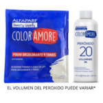 Kit Decolorante Color Amore 50 g + Peróxido